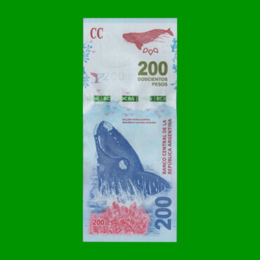 PESOS 3er DISEÑO $200,00, BOT 5610, AÑO 2019, ESTADO SIN CIRCULAR.-