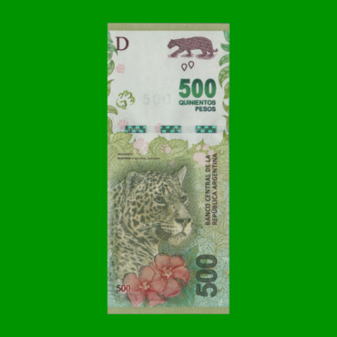 PESOS 3er DISEÑO $500,00, BOT 5801, AÑO 2016, ESTADO SIN CIRCULAR.-