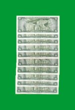 SET DE (10) BILLETES DE PERU, 5 SOLES, PICK 99c, AÑO 1973, ESTADO EXCELENTE+ .- - Imagen 2