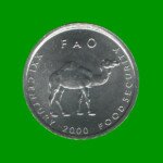 MONEDA DE SOMALIA 10 CHELIN, CONMEMORATIVA, AÑO 2000, ESTADO NUEVA.- - Imagen 2