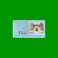 BONO RED NACIONAL DE TRUEQUE CORDOBA, 1 CREDITO, MG 1782, ESTADO MUY BUENO+ .-