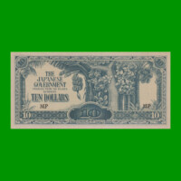 BILLETE DE MALASIA 10 DOLARES, PICK M7, ESTADO EXCELENTE+ .-