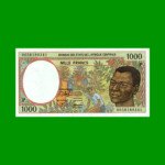 BILLETE DE AFRICA CENTRAL - CHAD 1.000 FRANCOS, PICK NEW, ESTADO SIN CIRCULAR.-