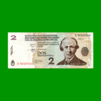 BONO REPOSICION NACIONAL LECOP $ 2,00, EC 200R, ESTADO BUENO.-