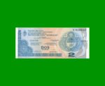 BONO REPOSICION DE CHACO $ 2,00, EC 244R, ESTADO EXCELENTE.-