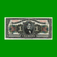 BILLETE DE COSTA RICA 1 COLON, S121, AÑO 1917, ESTADO SIN CIRCULAR.-
