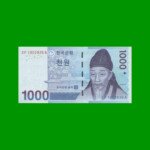 BILLETE DE COREA DEL SUR 1.000 WON, PICK 54, ESTADO SIN CIRCULAR.-