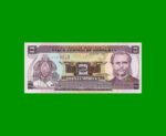 BILLETE DE HONDURAS 2 LEMPIRAS, PICK 80Ab, AÑO 2000, ESTADO SIN CIRCULAR.-