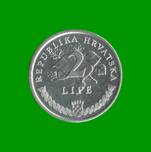 MONEDA DE CROACIA 2 LIPA, AÑO 1998, ESTADO NUEVA.-