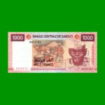 BILLETE DE DJIBOUTI 1.000 FRANCOS, PICK 42, ESTADO SIN CIRCULAR.-