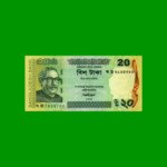 BILLETE DE BANGLADESH 20 TAKA, PICK 55Ac, ESTADO SIN CIRCULAR.-