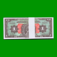 FAJO DE BILLETES DE PANAMA, 1 BALBOAS, FASCIMIL, ESTADO SIN CIRCULAR.-