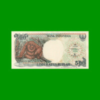 BILLETE DE INDONESIA 500 RUPIAS, PICK 128h, AÑO 1992/1999, ESTADO SIN CIRCULAR.-