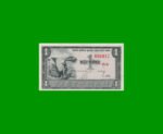 BILLETE DE VIETNAM DEL SUR 1 DONG, PICK 11, AÑO 1955, ESTADO EXCELENTE+ .-