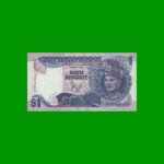 BILLETE DE MALASIA 1 RINGGIT, PICK 27, ESTADO SIN CIRCULAR.-