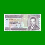 BILLETE DE BURUNDI 100 FRANCOS, PICK 37e, AÑO 2006 ESTADO SIN CIRCULAR.-