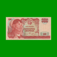 BILLETE DE INDONESIA 100 RUPIAS, PICK 108, AÑO 1968, ESTADO EXCELENTE.-