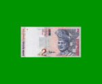 BILLETE DE MALASIA 2 RINGGIT, PICK NEW, ESTADO SIN CIRCULAR.-