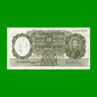 MONEDA NACIONAL $50,00, BOT 2025a, AÑO 1968, ESTADO MUY BUENO- .-