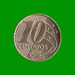 MONEDA DE BRASIL 10 CENTAVOS, AÑO 2022, ESTADO NUEVA.-