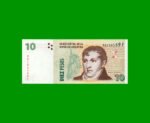 PESOS CONVERTIBLES 2do DISEÑO $10,00, BOT 3418, AÑO 2004, ESTADO SIN CIRCULAR.-