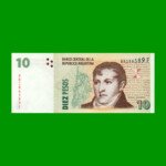 PESOS CONVERTIBLES 2do DISEÑO $10,00, BOT 3418, AÑO 2004, ESTADO SIN CIRCULAR.-