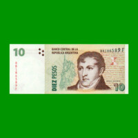 PESOS CONVERTIBLES 2do DISEÑO $10,00, BOT 3418, AÑO 2004, ESTADO SIN CIRCULAR.-
