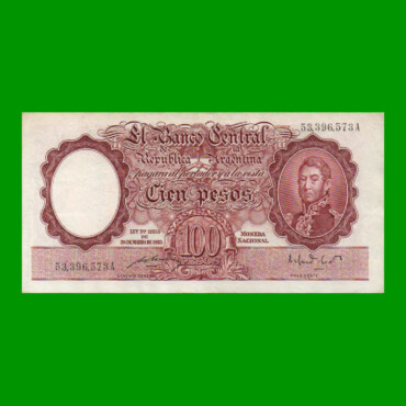 MONEDA NACIONAL $100,00, BOT 2040, AÑO 1951, ESTADO EXCELENTE- .-
