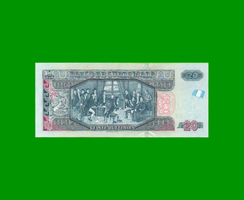 BILLETE DE GUATEMALA 10 QUETZALES PICK NEW, AÑO 2014, ESTADO SIN CIRCULAR.- - Imagen 2