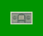 MONEDA NACIONAL 0,50 CTVOS, BOT 1907, AÑO 1956, ESTADO EXCELENTE- .- - Imagen 2