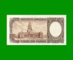 MONEDA NACIONAL $5.000,00 RESELLADO A $50,00 PESOS LEY 18.188, BOT 2217, AÑO 1969, ESTADO EXCELENTE.- - Imagen 2