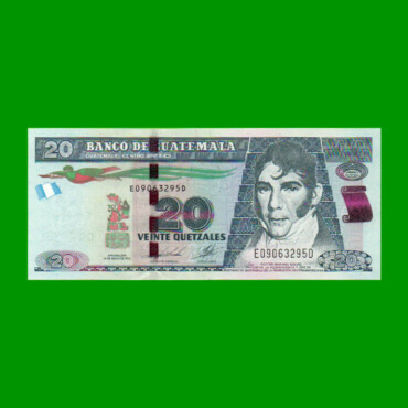 BILLETE DE GUATEMALA 10 QUETZALES PICK NEW, AÑO 2014, ESTADO SIN CIRCULAR.-