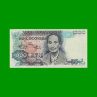 BILLETE DE INDONESIA 1.000 RUPIAS, PICK 119, AÑO 1980, ESTADO EXCELENTE+ .-