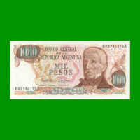 REPOSICION BILLETE DE PESOS LEY 18188 $ 1.000,00, BOT 2461, ESTADO SIN CIRCULAR.-
