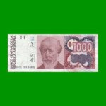 REPOSICION BILLETE DE 1.000 AUSTRALES, BOT 2863, ESTADO EXCELENTE- .-