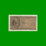 MONEDA NACIONAL 0,50 CTVOS, BOT 1907, AÑO 1956, ESTADO EXCELENTE- .-