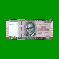 BILLETE DE LIBERIA 100 DOLARES, PICK 41, AÑO 2021, ESTADO SIN CIRCULAR.-