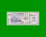 BONO MUNICIPALIDAD DE SAN FRANCISCO $ 100,00, AÑO 2000, SERIE B, ESTADO EXCELENTE.-