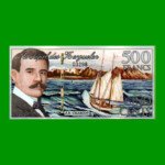 BILLETE DE ARCHIPIÉLAGO DE KERGUELEN 500 FRANCOS, POLYMERO FANTASIA, AÑO 2011, ESTADO SIN CIRCULAR.-