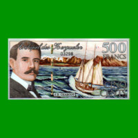 BILLETE DE ARCHIPIÉLAGO DE KERGUELEN 500 FRANCOS, POLYMERO FANTASIA, AÑO 2011, ESTADO SIN CIRCULAR.-