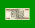 BILLETE DE BRASIL 1.000 CRUZEIROS, PICK 197a, AÑO 1978, ESTADO BUENO+ .-