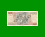 BILLETE DE BRASIL 1.000 CRUZEIROS, PICK 197a, AÑO 1978, ESTADO MUY BUENO.- - Imagen 2