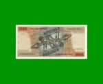 BILLETE DE BRASIL 1.000 CRUZEIROS, PICK 197a, AÑO 1978, ESTADO MUY BUENO+ .- - Imagen 2
