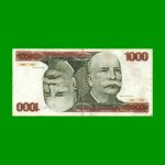 BILLETE DE BRASIL 1.000 CRUZEIROS, PICK 197b, AÑO 1979, ESTADO MUY BUENO+ .-