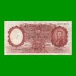 MONEDA NACIONAL $100,00, BOT 2059, AÑO 1961, ESTADO MUY BUENO- .-