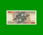 BILLETE DE BRASIL 1.000 CRUZEIROS, PICK 197b, AÑO 1979, ESTADO EXCELENTE.- - Imagen 2