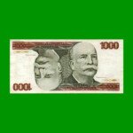 BILLETE DE BRASIL 1.000 CRUZEIROS, PICK 197c, AÑO 1980, ESTADO EXCELENTE- .-