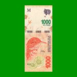 PESOS 3er DISEÑO $1.000,00, COL 6032, SERIE V, ESTADO SIN CIRCULAR.-