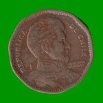 MONEDA DE CHILE 50 PESOS,  AÑO 1988, ESTADO USADA.- - Imagen 2
