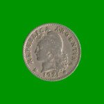 MONEDA DE ARGENTINA, M$N 2DA CIRCULACION, 0,05 CTVOS, AÑO 1921, ESTADO USADA.- - Imagen 2